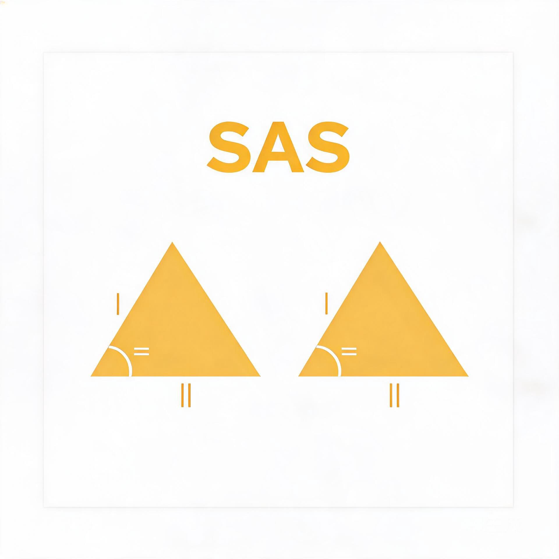 SAS 全等判定