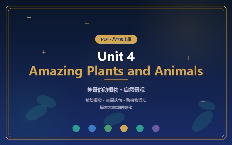 Amazing Plants and Animals
